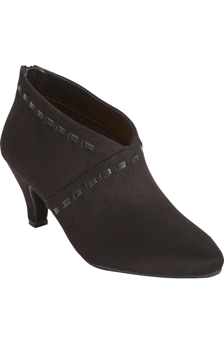Comfortview The Caspar Bootie, Main, color, Black