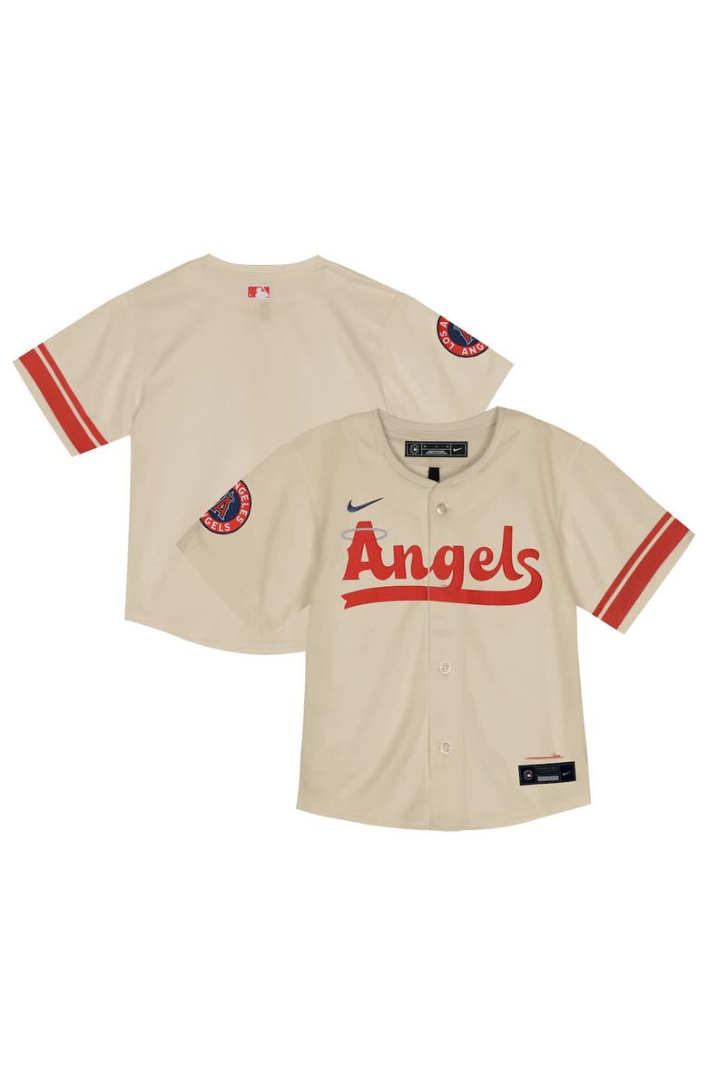 Nike Toddler Nike  Natural Los Angeles Angels City Connect Team Limited Jersey, Alternate, color, Natural
