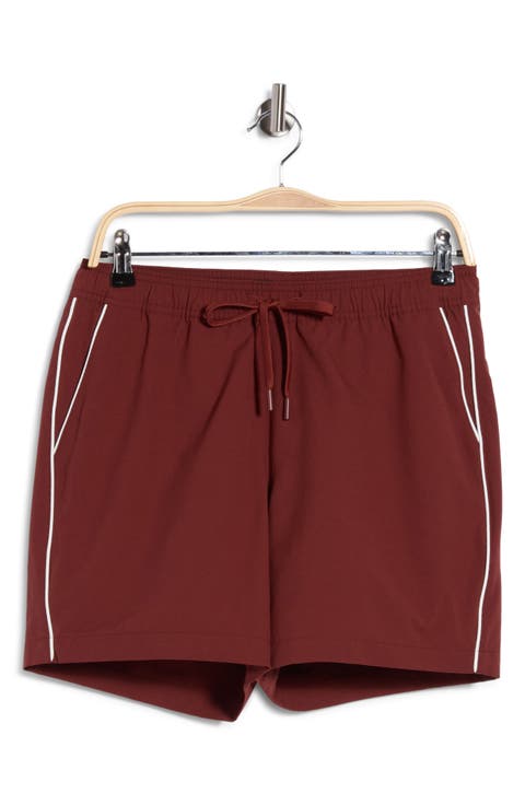 Piped Swim Shorts