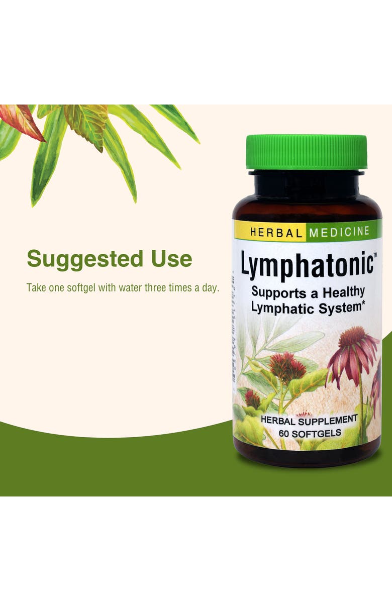 Herbs Etc. Lymphatonic Lymph System Support Softgels, 60 Count, Alternate, color, 