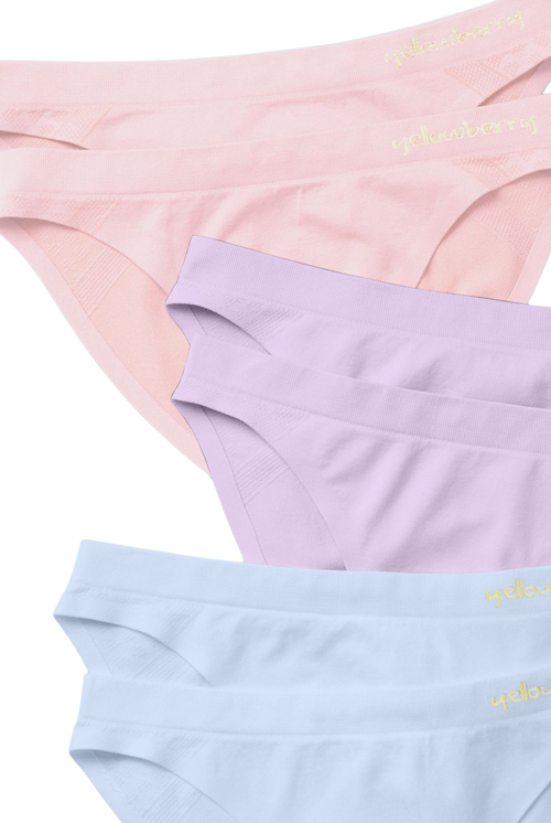 Yellowberry 6PK Scout Seamless Underwear in Mellow Daisy  product