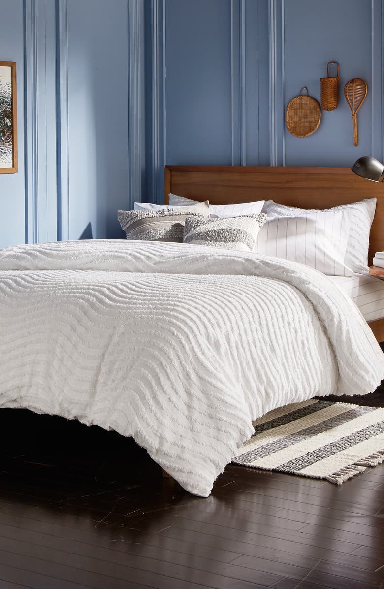 Murmur Living Chenille Wave Comforter & Sham Set, Alternate, color, 