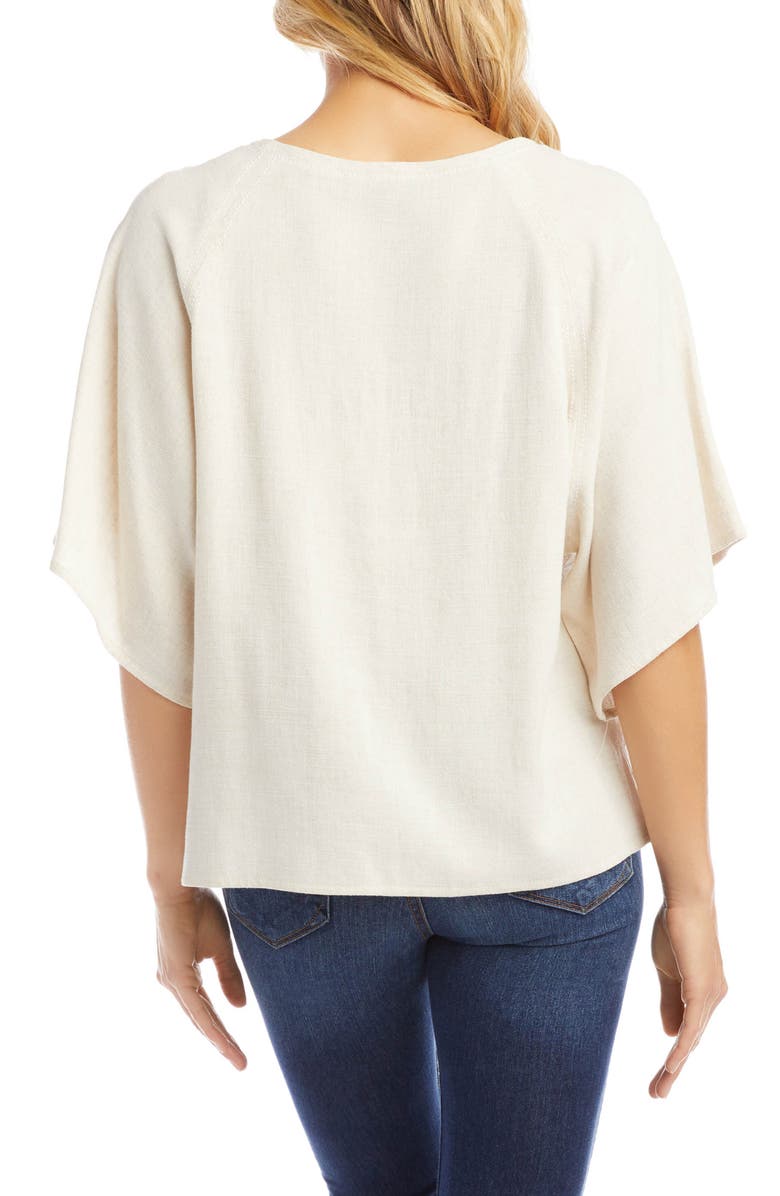 Karen Kane Lace Front Top, Alternate, color, 