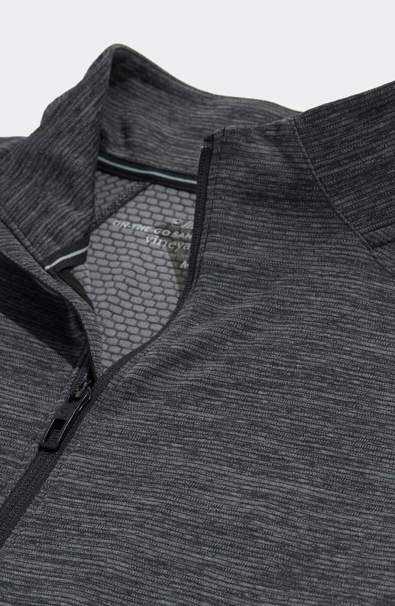 vineyard vines Sankaty Quarter Zip Performance Top, Alternate, color,