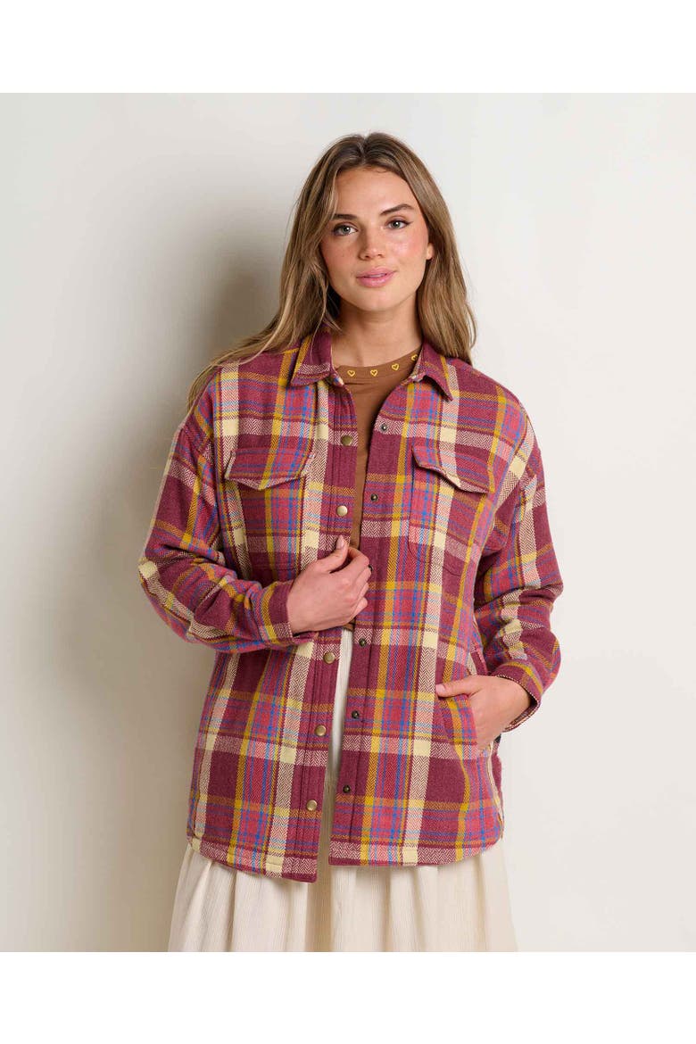 Women's Conifer Shirt Jacket, Main, color, Dusty Cedar