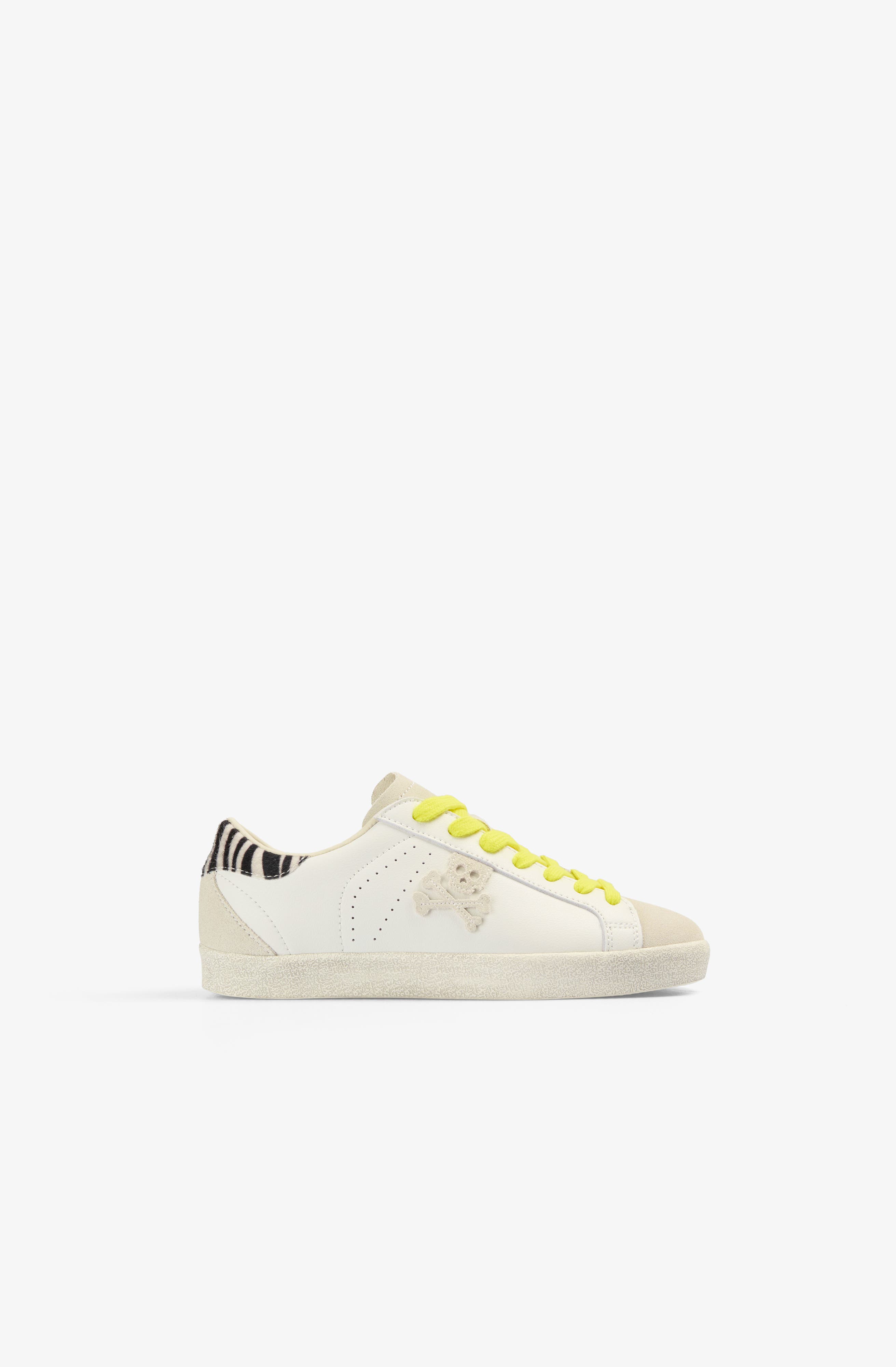 Scalpers Henry Animal Sneakers Girls, Alternate, color, Yellow