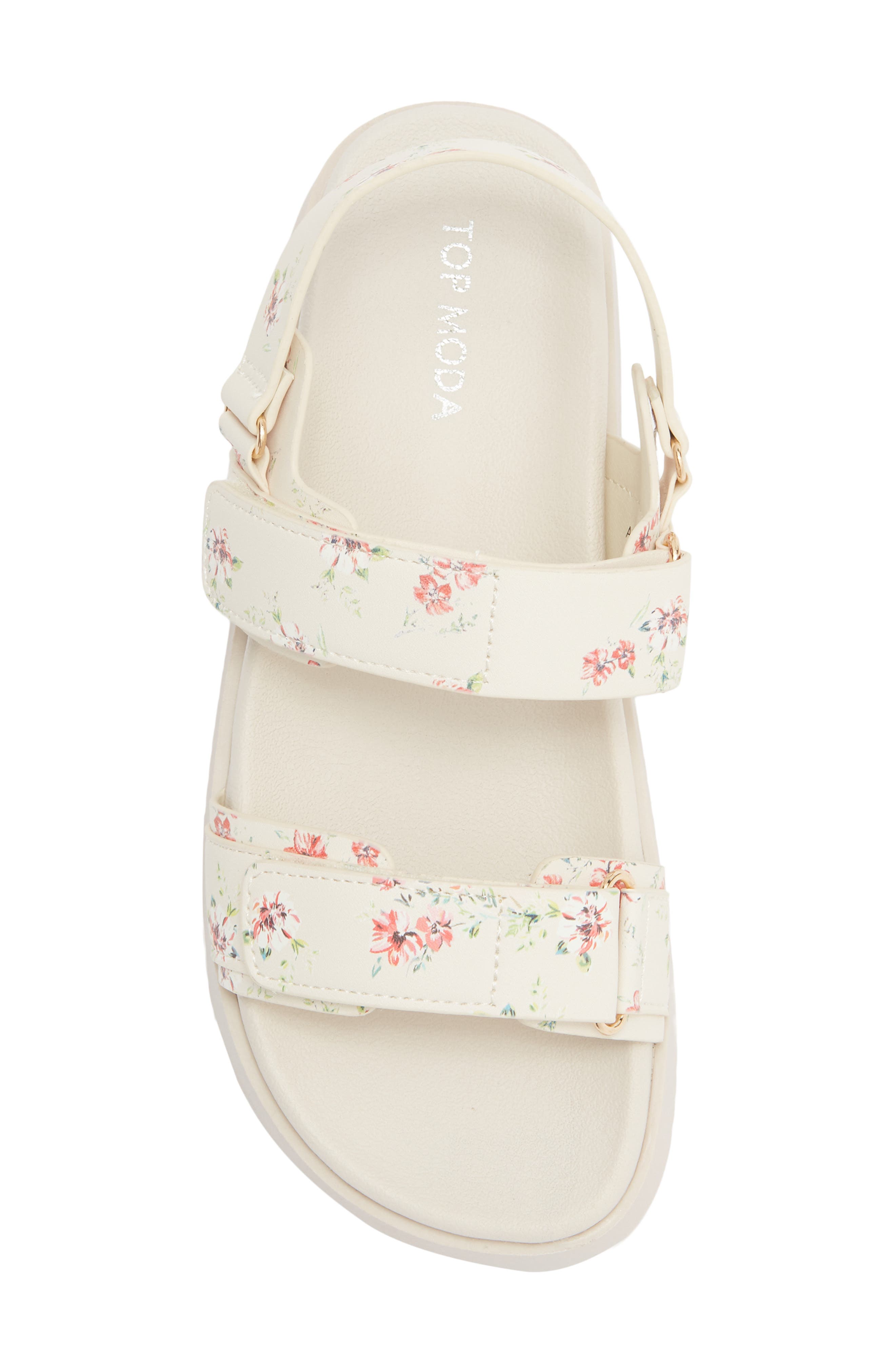 Alaska Flat Sandal, Alternate, color, IVORY