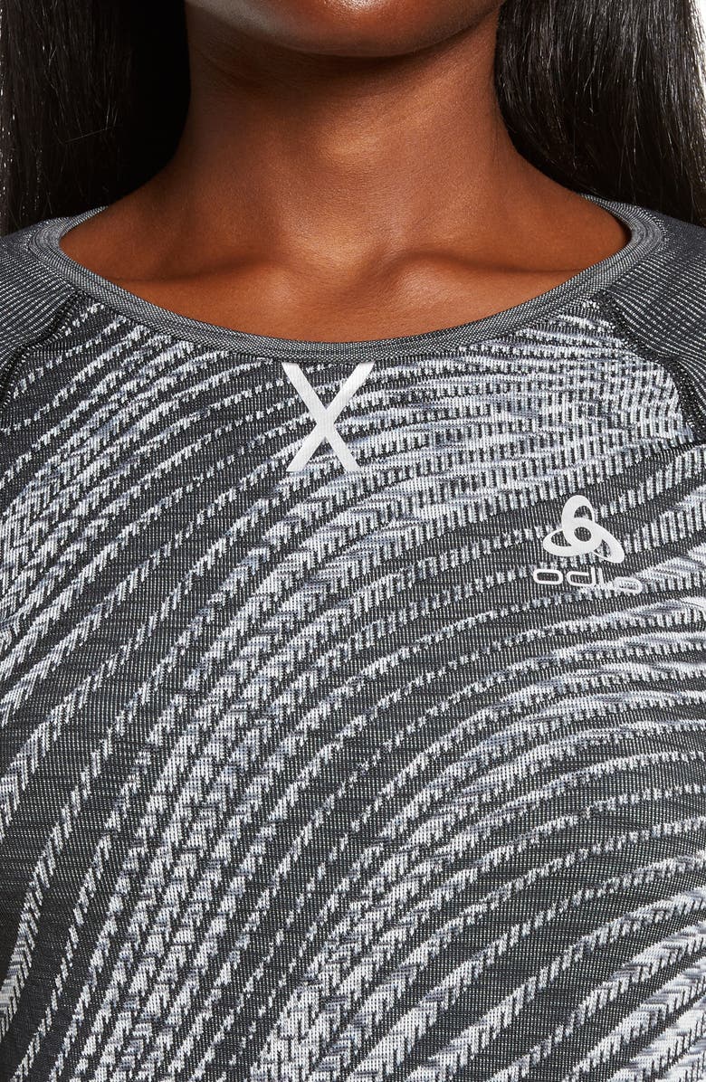 Odlo Blackcomb Long Sleeve Base Layer Top, Alternate, color, 