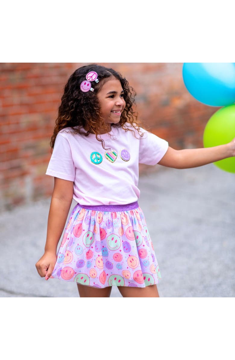 Sweet Wink Smiley Face Tutu, Alternate, color, Multicolor