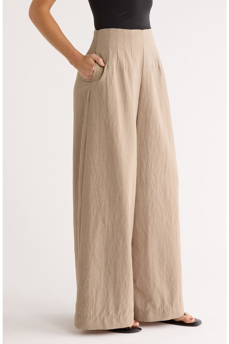Magpie Wide Leg Pants, Alternate, color, NATURAL