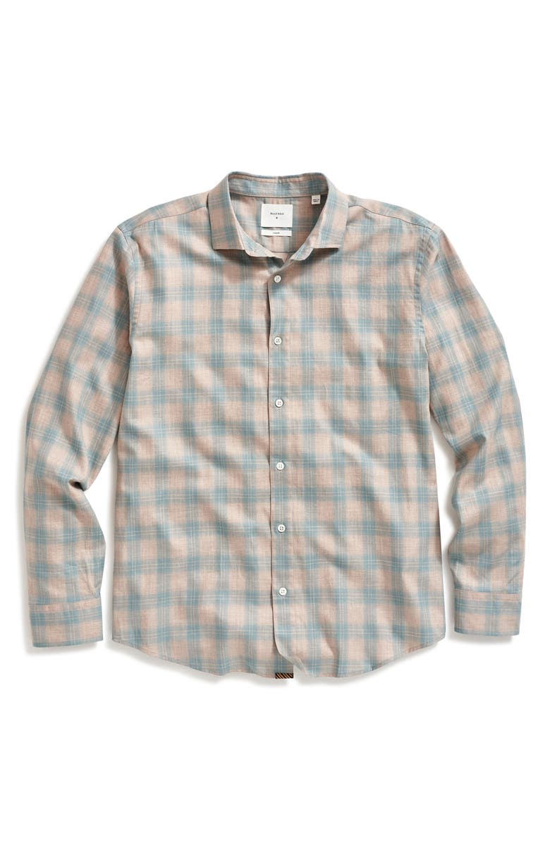 Billy Reid Standard Fit Plaid Sport Shirt, Main, color, 