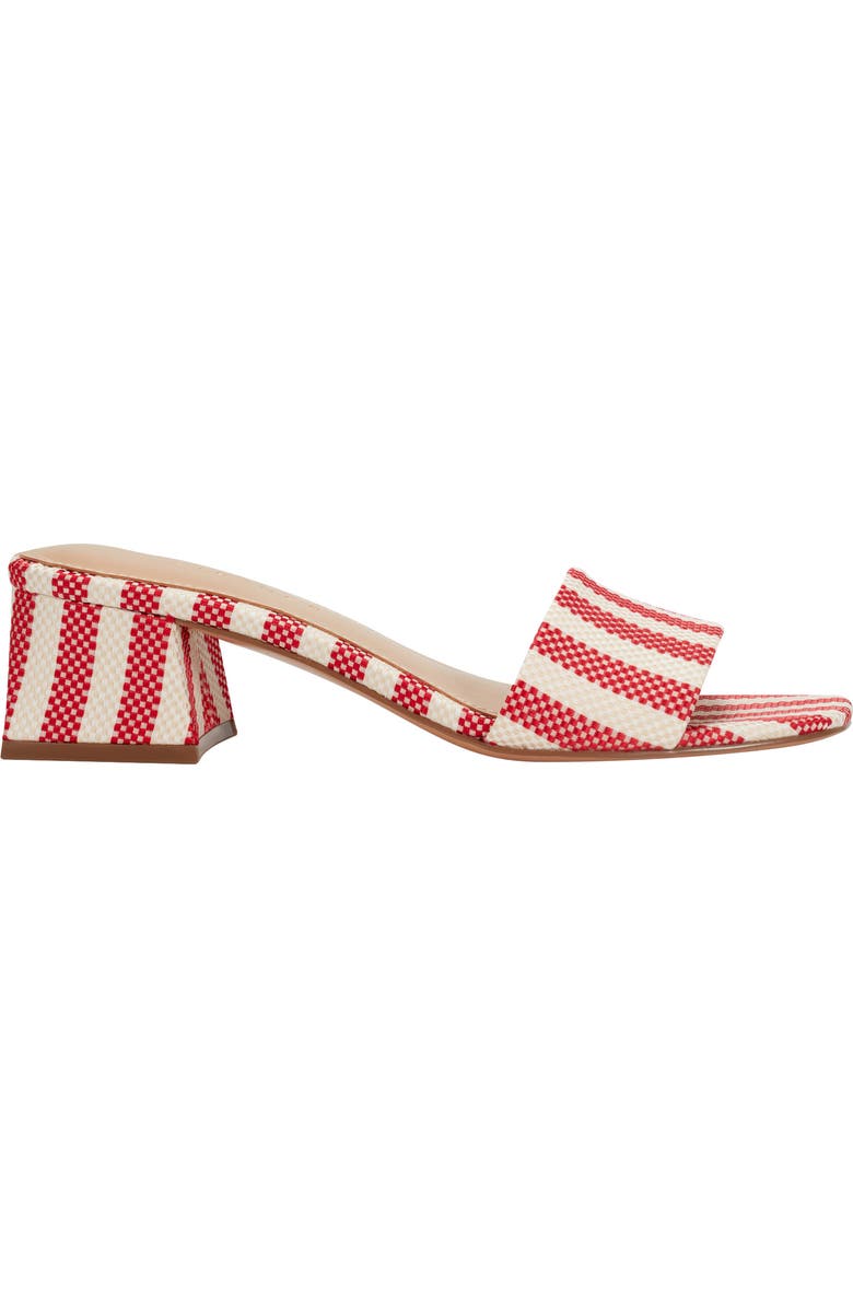 Marc Fisher LTD Olysa Slide Sandal, Alternate, color, Medium Red