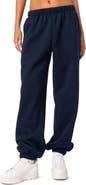 EDIKTED Clark Oversize Cotton Blend Sweatpants