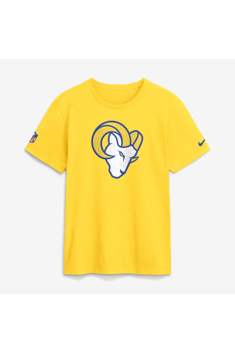 Men's Nike Gold Los Angeles Rams Classic Sol Sideline Final Sprint Dri-FIT T-Shirt, Main, color, Gold