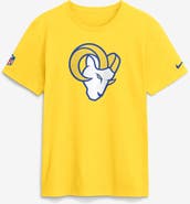 Nike Men's Nike Gold Los Angeles Rams Classic Sol Sideline Final Sprint Dri-FIT T-Shirt