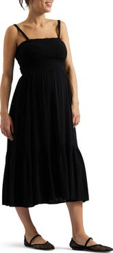 Ripe Maternity Blair Shirred Dress