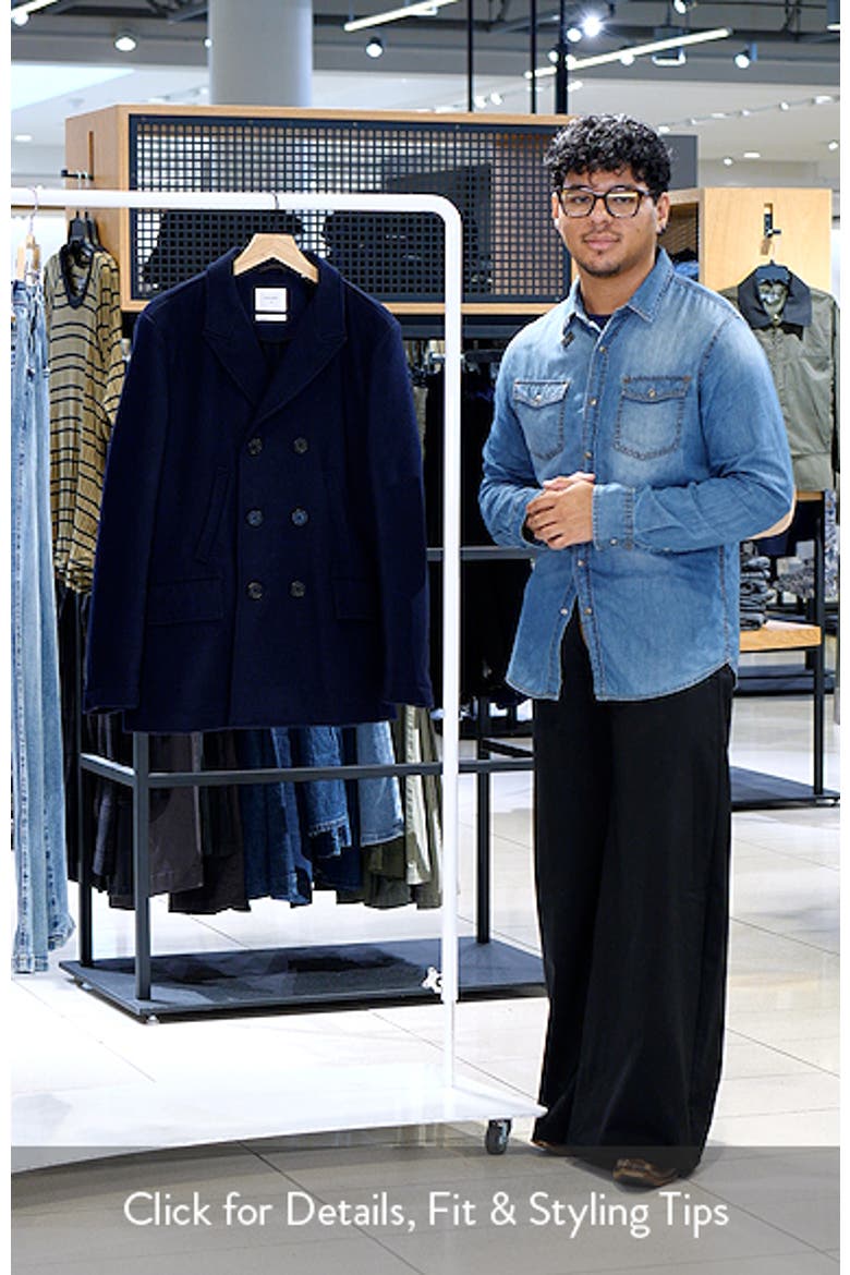 Bond Wool Blend Peacoat video