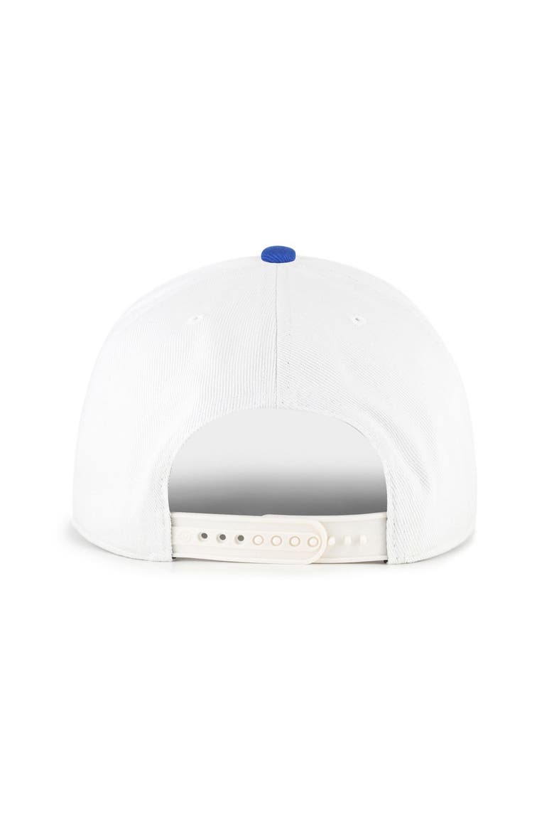 Men's '47 Cream Seattle Seahawks Throwback Enfield Hitch Adjustable Hat, Alternate, color, Cream