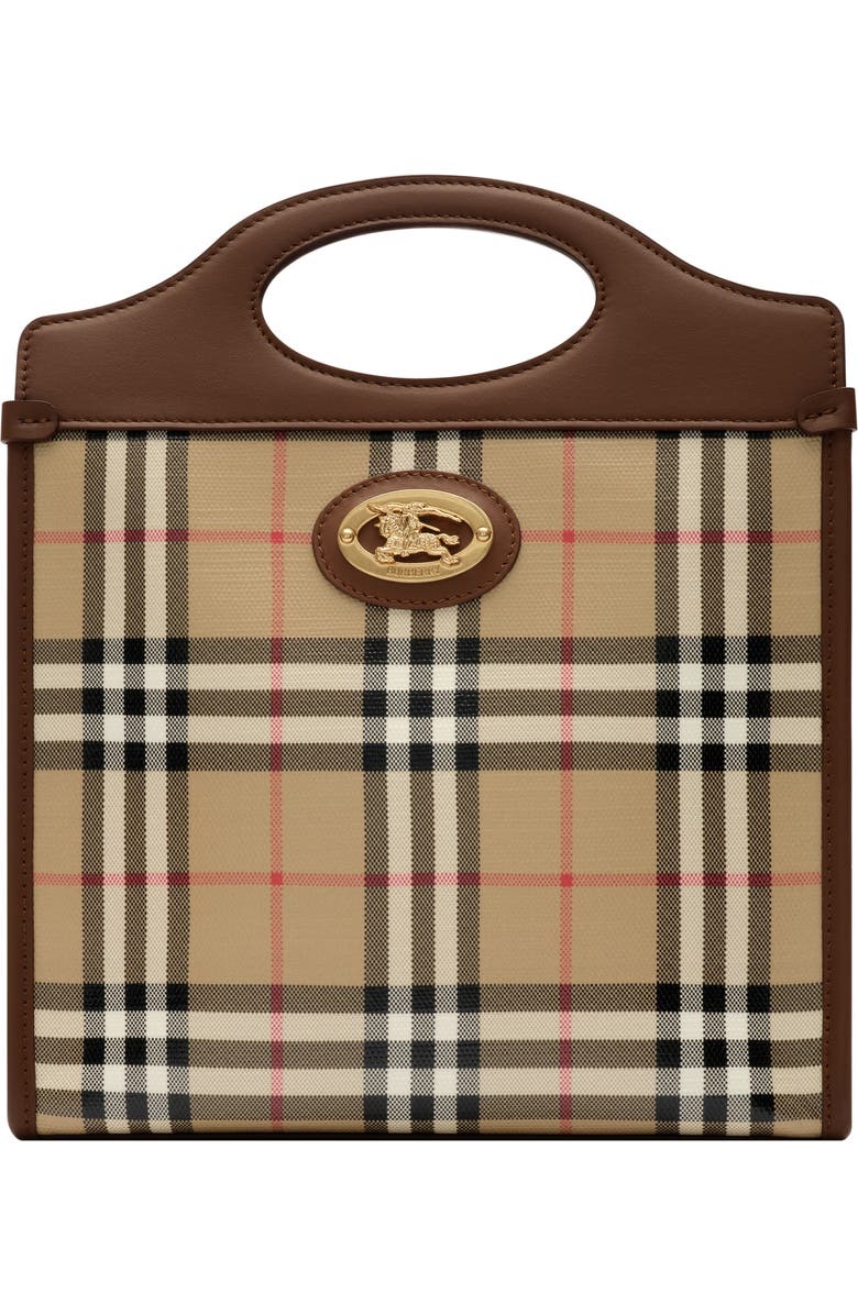 Burberry Small Pocket Bag, Main, color, Archive Beige