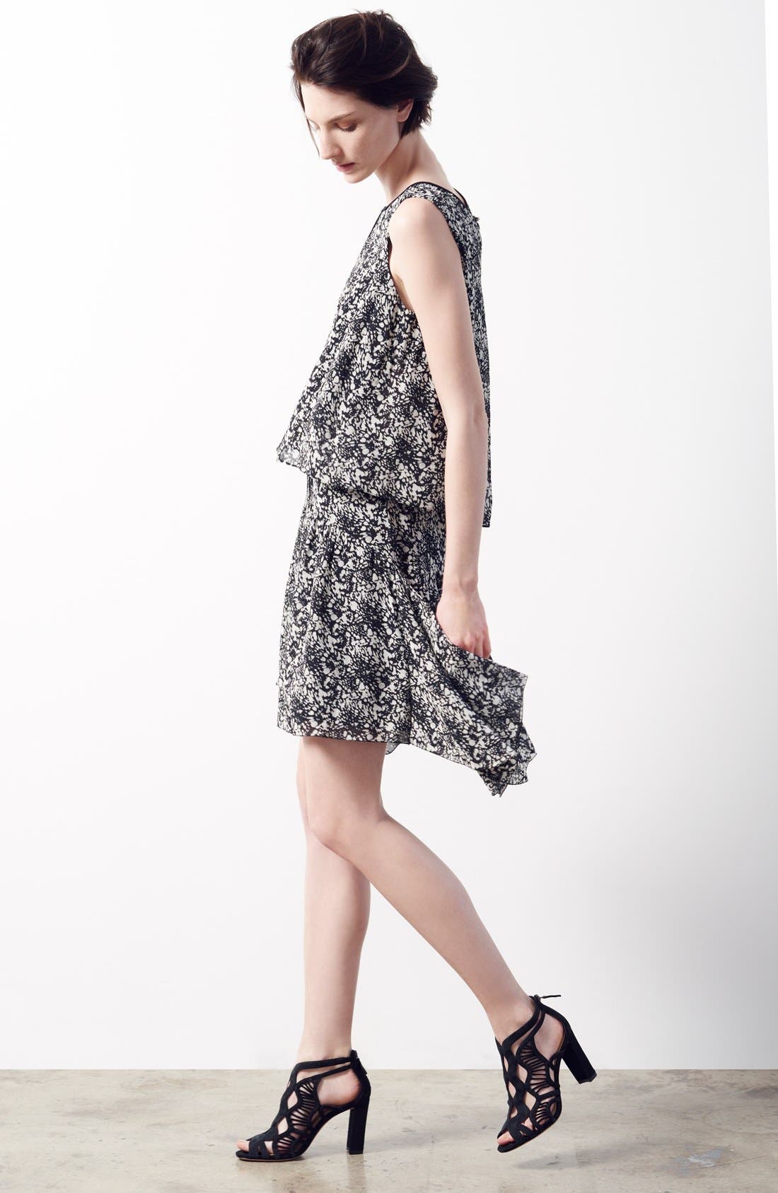 Alexandre Birman 'Georgia' Cage Sandal, Alternate, color, 