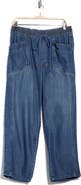 Democracy Drawstring Barley Barrel Leg Jeans