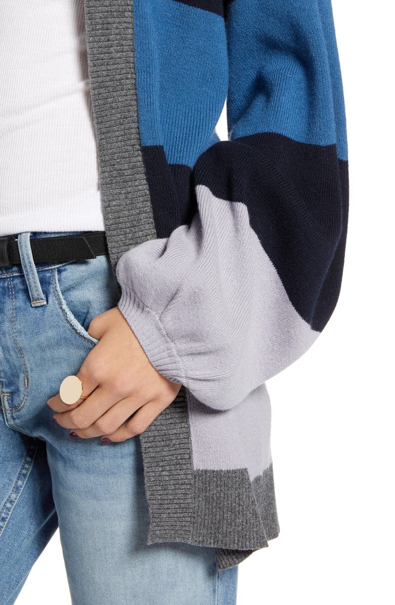 Treasure & Bond Stripe Cardigan, Alternate, color, 