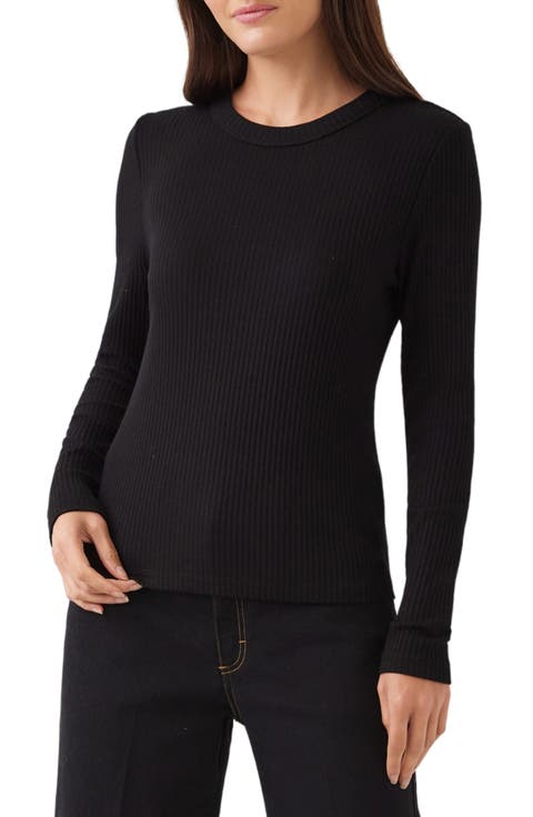 Ribbed Long Sleeve Top