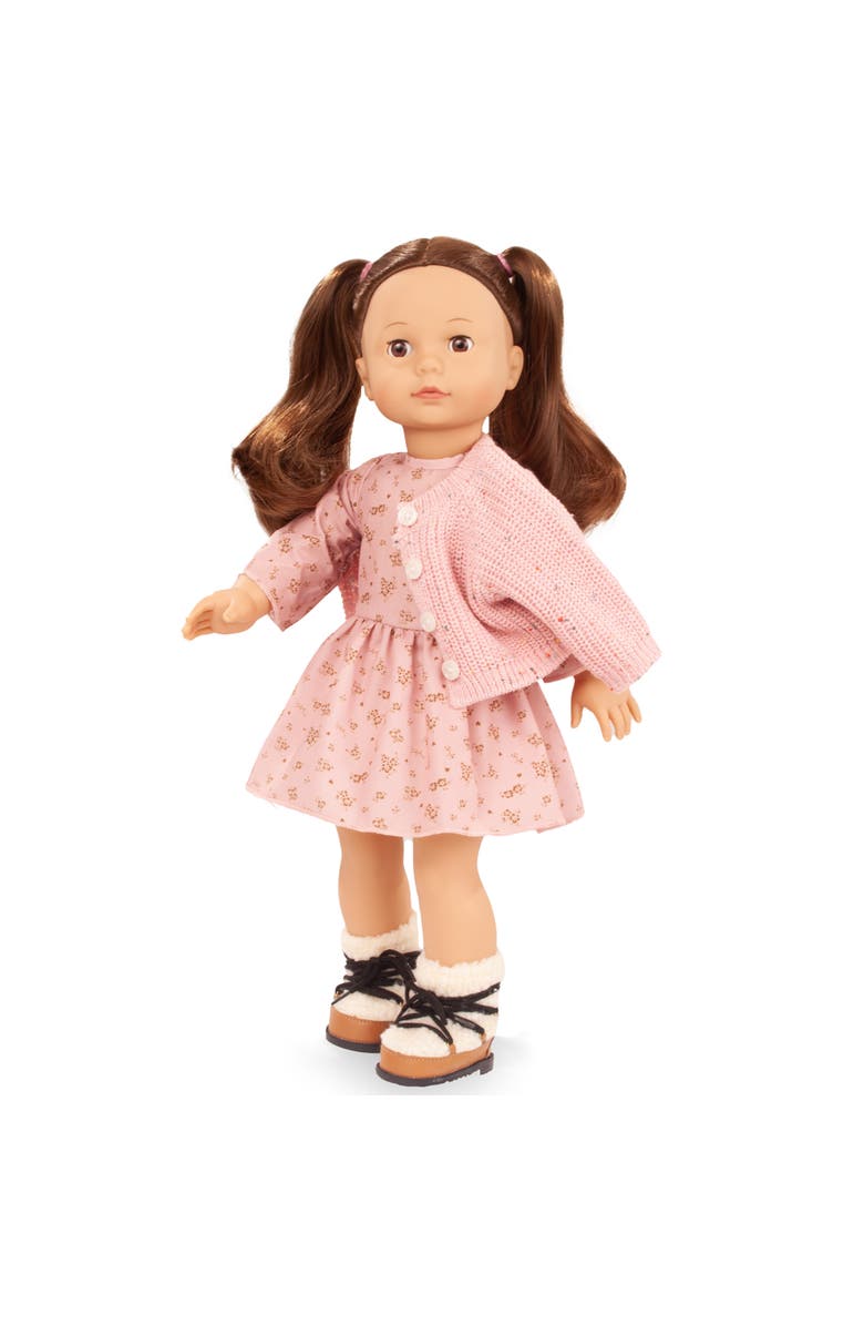 Gotz Precious Day Elisabeth Flowers Millefleur, 18" Standing Poseable Doll, 3+, Main, color, Multicolored