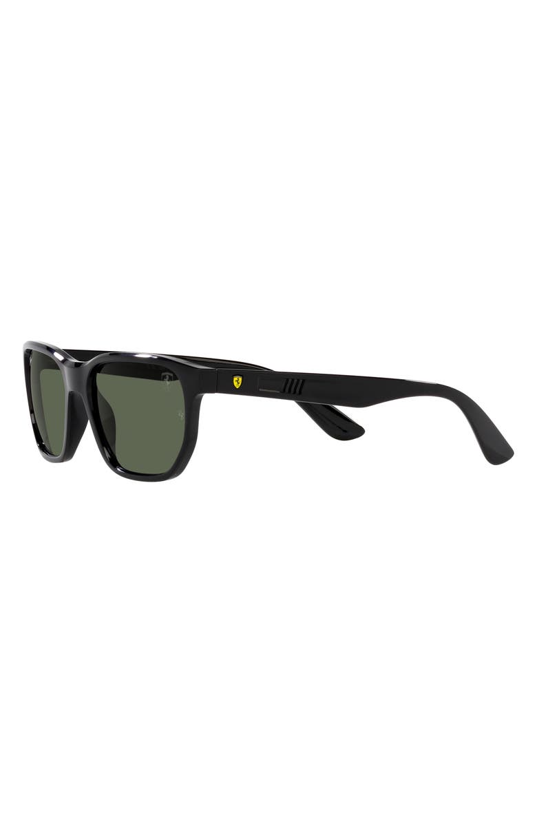 Ray-Ban x Scuderia Ferrari 57mm Irregular Sunglasses, Alternate, color, 