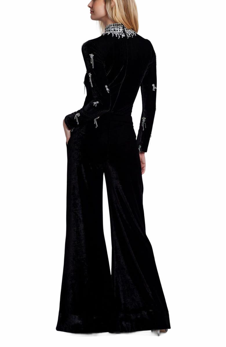 PatBO Velvet Wide Leg Pant, Alternate, color, 