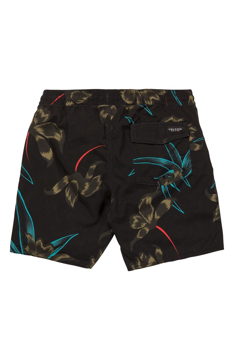 Volcom Kids' Polly Pack Swim Trunks, Alternate, color, 