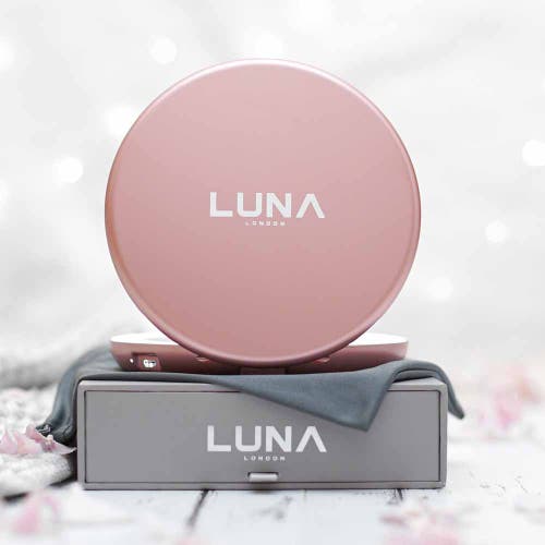 Luna London Compact Mirror In Gold