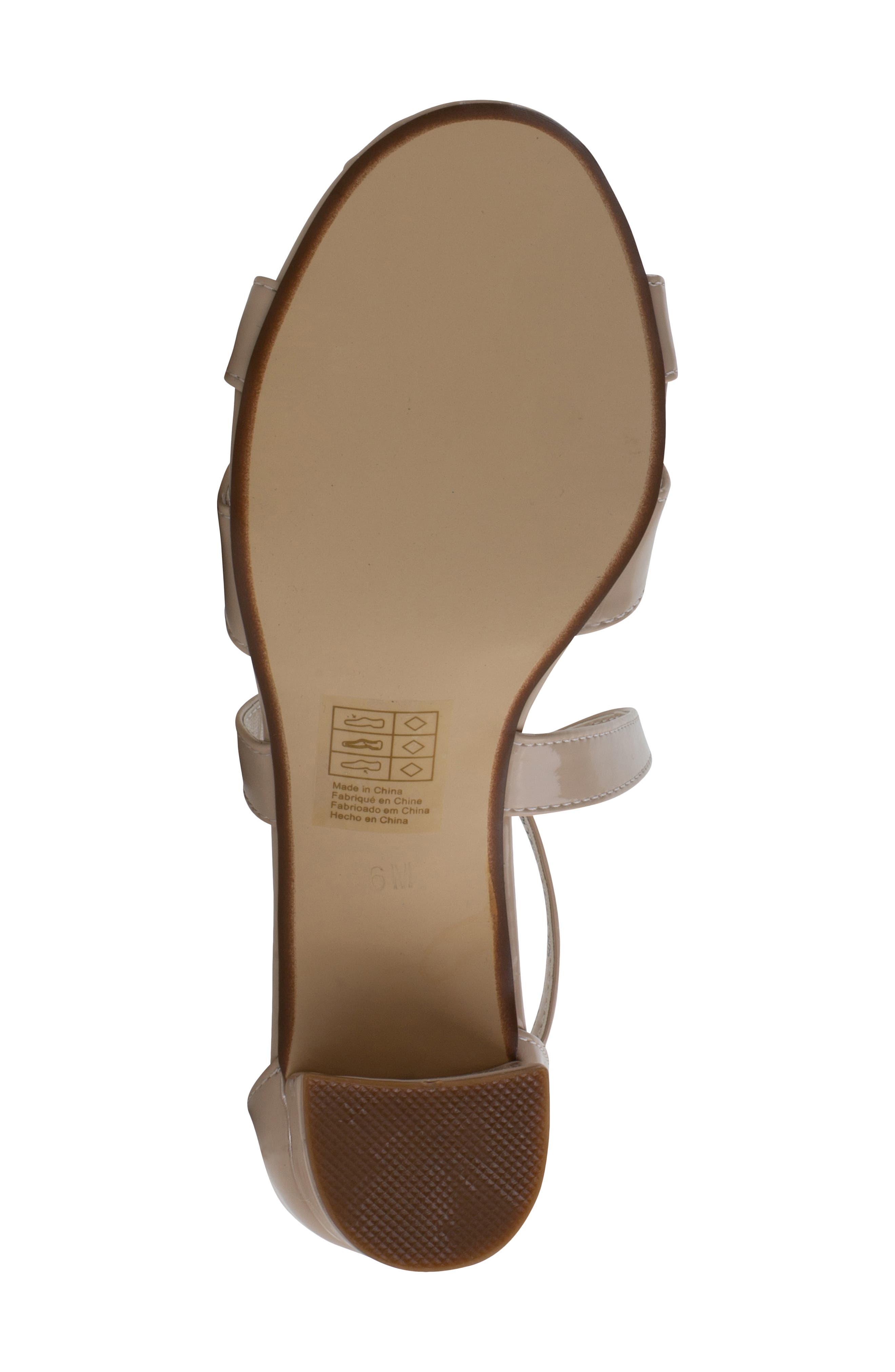 Audrey Block Heel Sandal, Alternate, color, NUDE