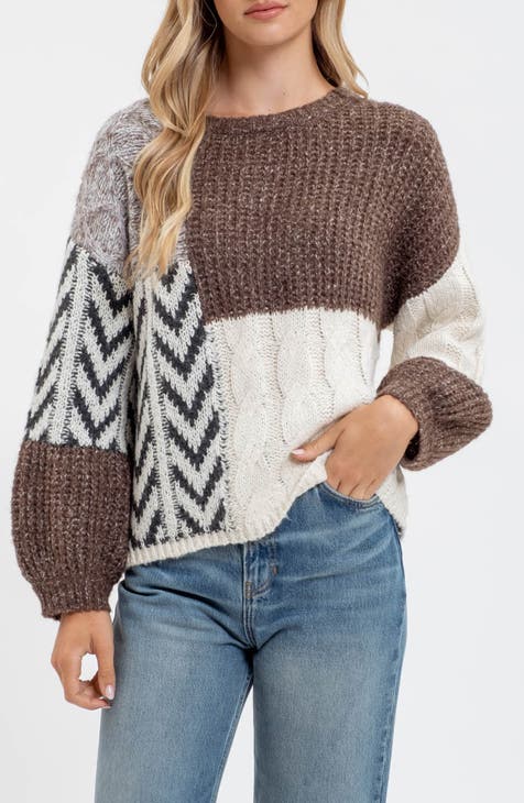 Colorblock Sweater