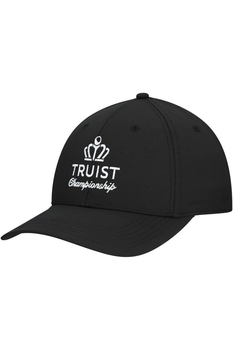 Men's Ahead Black Truist Championship Stratus Tech Adjustable Hat, Main, color, Black