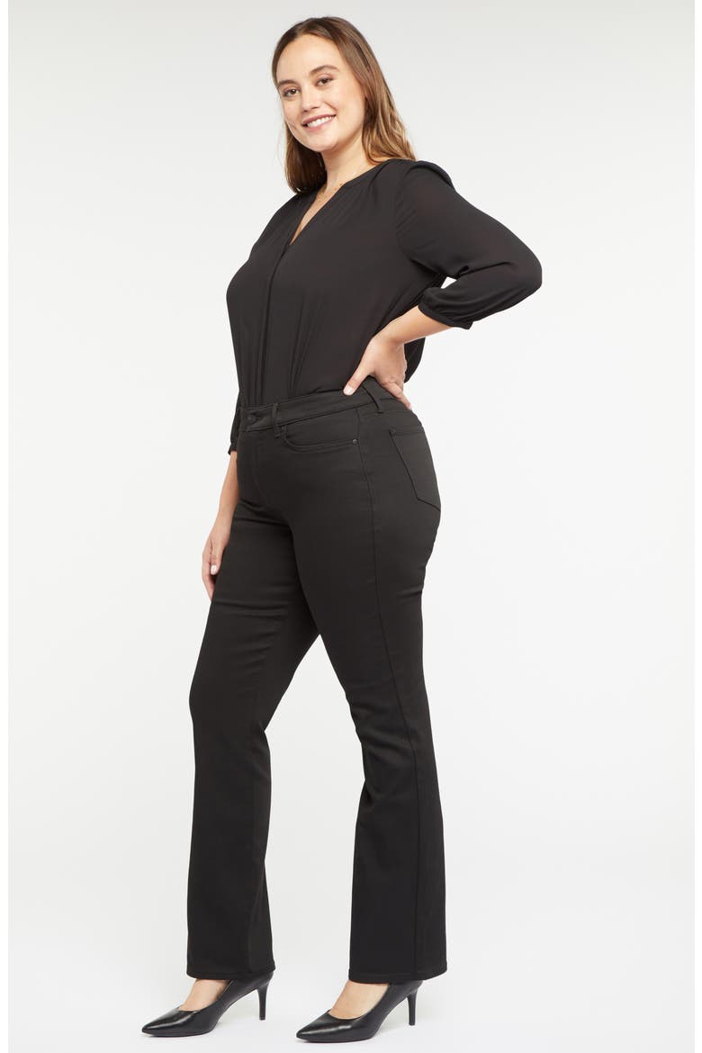 Marilyn Straight Leg Jeans, Alternate, color, BLACK RINSE