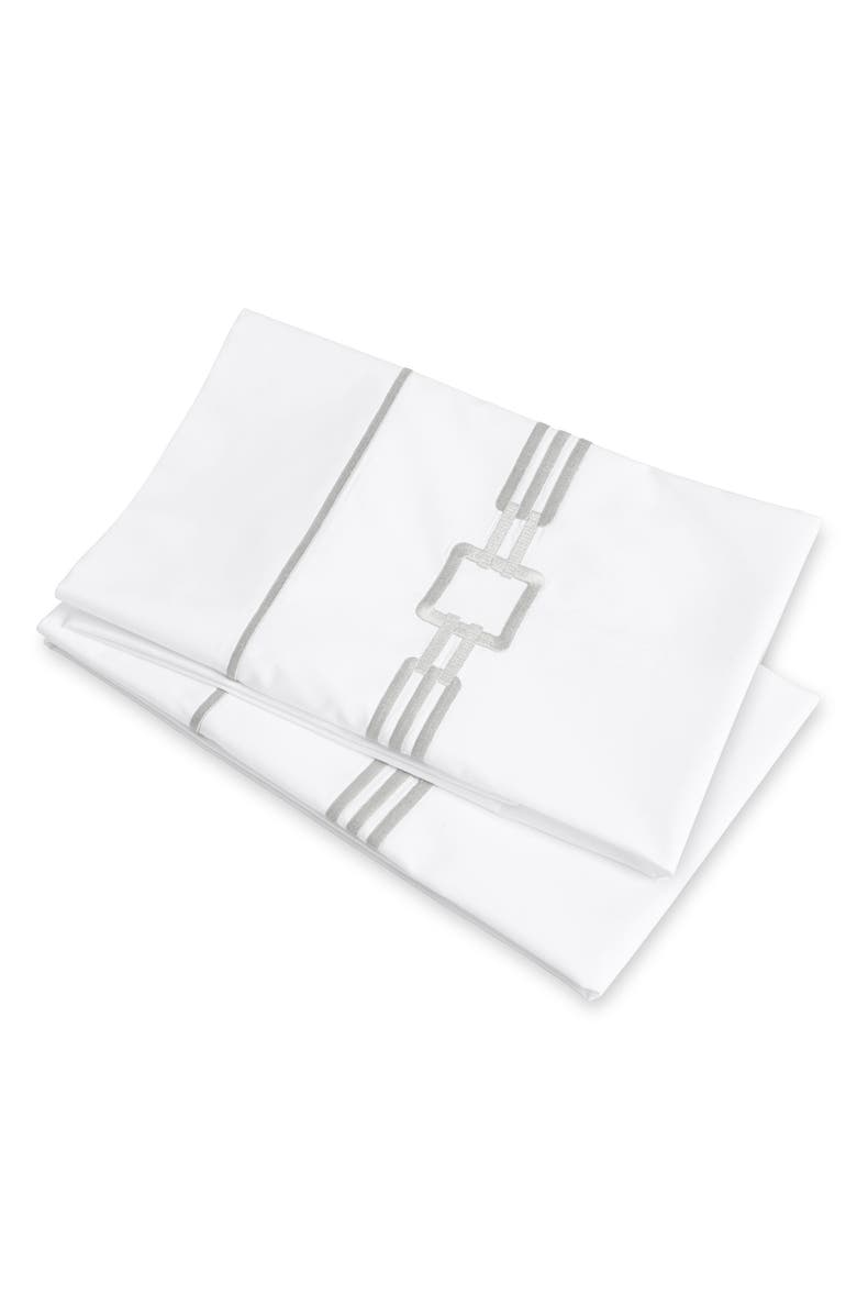 Signoria Firenze Retro 600 Thread Count Set of 2 Pillowcases, Main, color, 