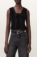 AllSaints Selin Velveteen Vest