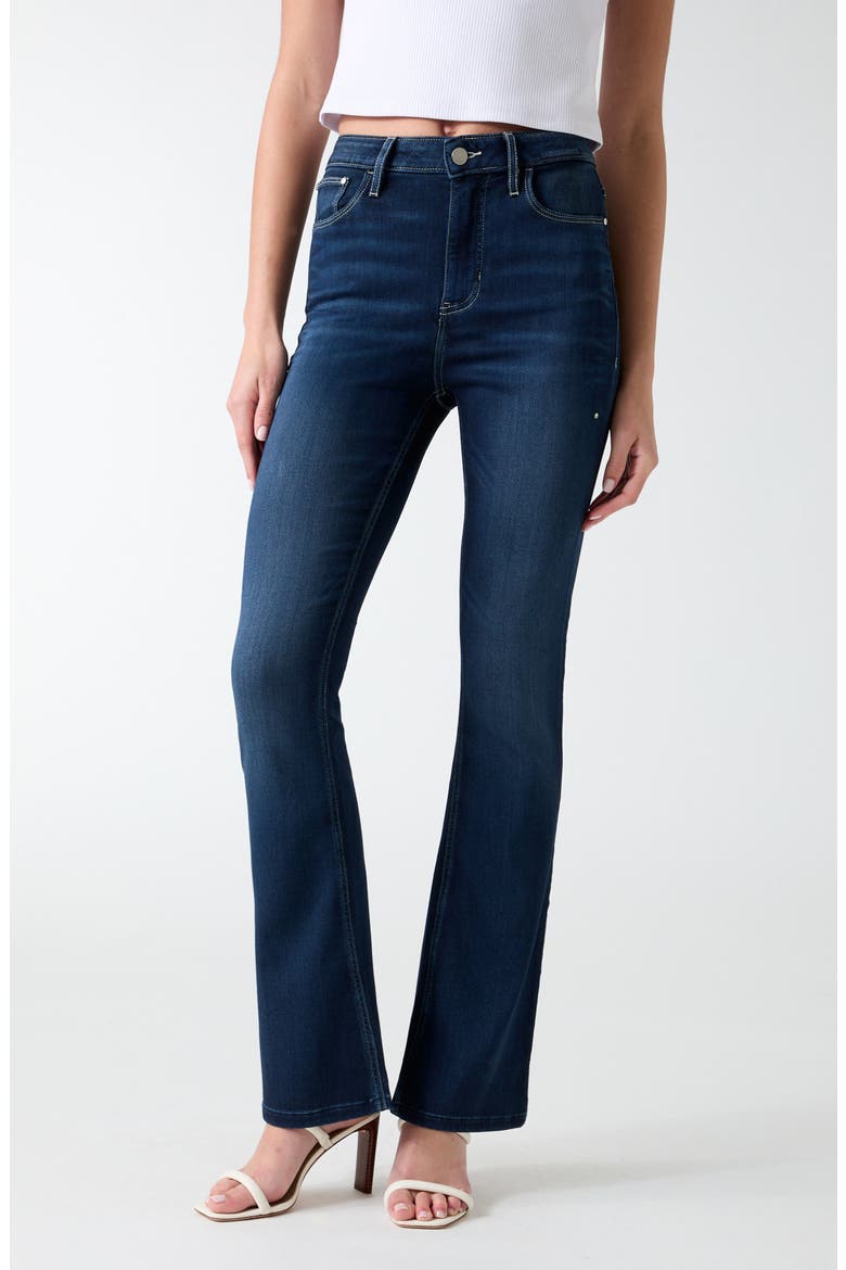 Sexy Flare Jeans, Main, color, COMFY BLUE