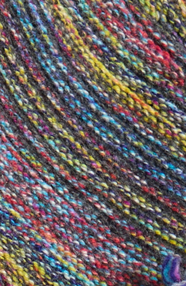 Paolina Russo Helmet Beanie, Alternate, color, Grey/ Rainbow