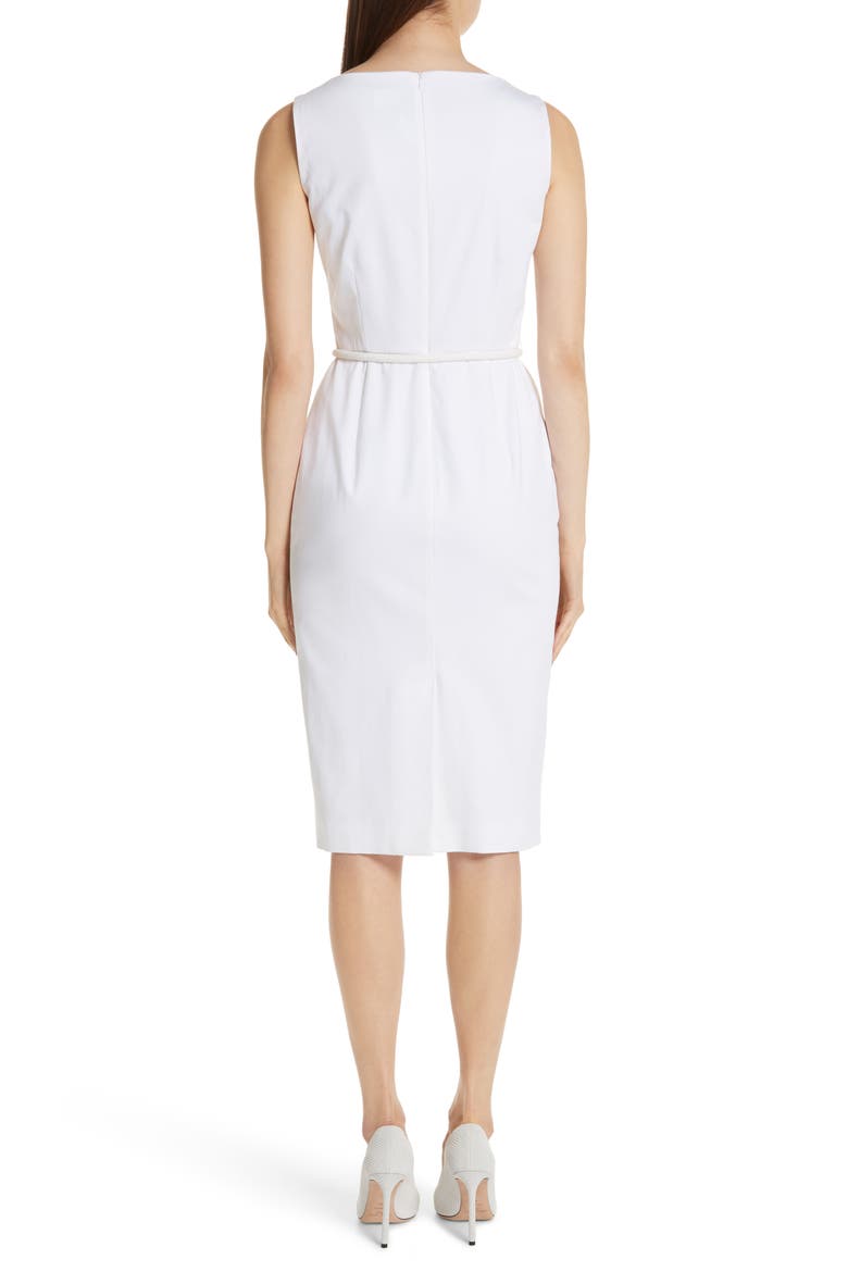 Cordoba Sheath Dress, Alternate, color, OPTICAL WHITE