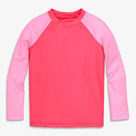 Kids Long Sleeve Baseball Rash Guard (Toddler, Little Kid, & Big Kid)