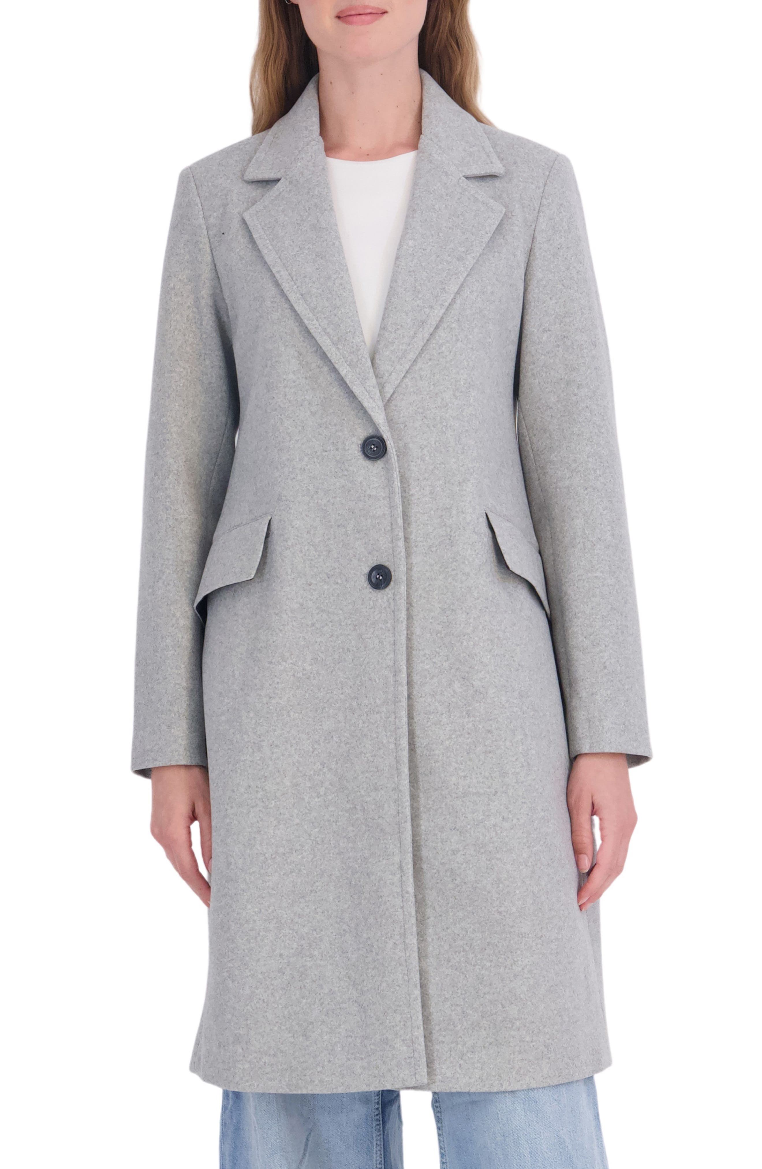 Faux Wool Walking Coat