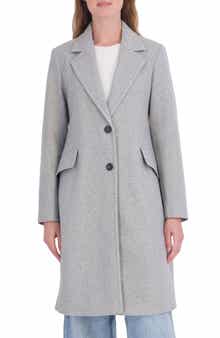 Faux Wool Walking Coat
