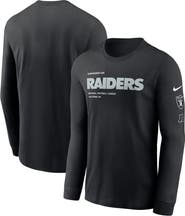 Nike Men's Nike Black Las Vegas Raiders Play to Win Essential Long Sleeve T-Shirt