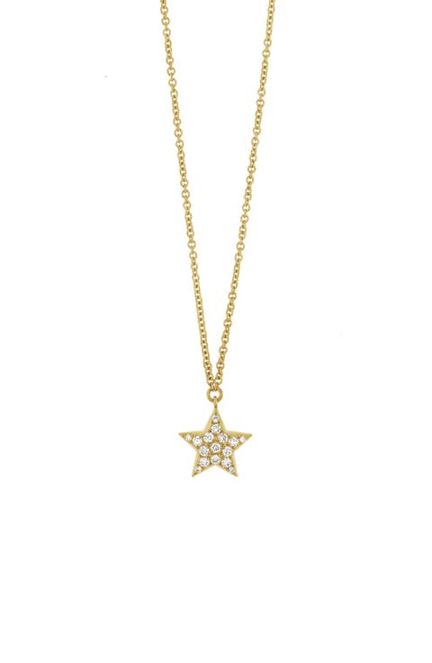 Icon Diamond Dome Star Pendant Necklace (Nordstrom Exclusive)