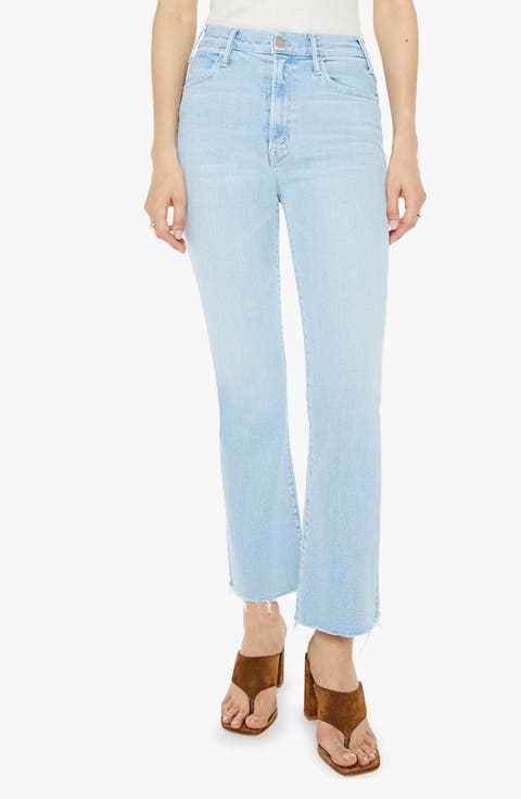 The Hustler Frayed Ankle Jeans