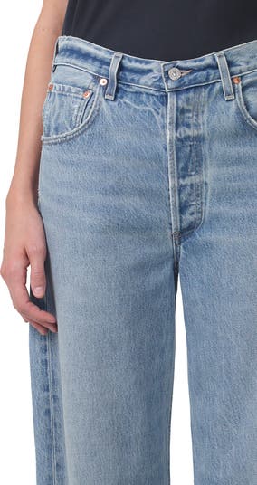 Citizens of Humanity Ayla Baggy Organic Cotton Wide Leg Jeans 