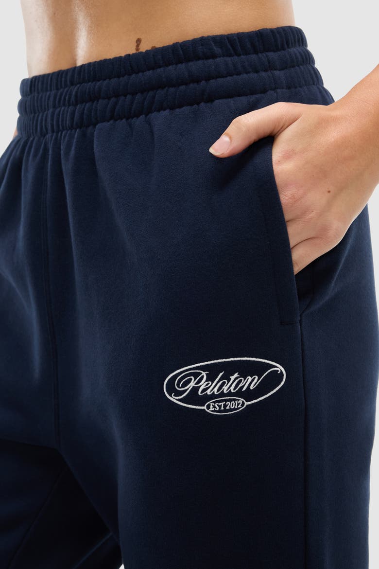 Soft Fleece Straight Leg Pant, Alternate, color, Deep Navy