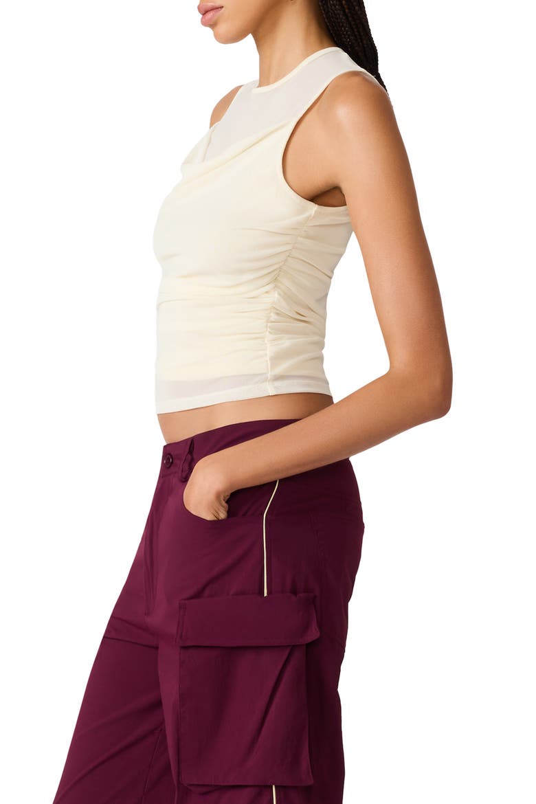 Roman Sleeveless Knit Top, Alternate, color, CREAM